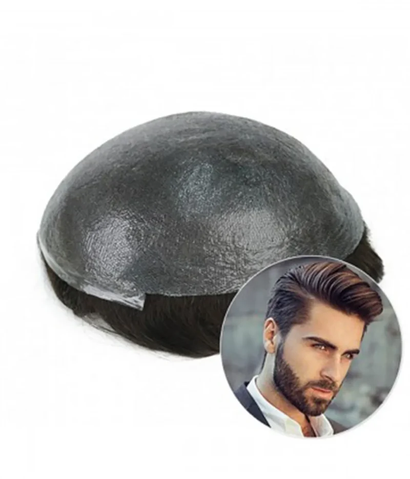 CNG (Vloop) - 8''x10'' Ultra Thin Skin Hair System For Men (0.02-0.03mm) | Soft and Transparent