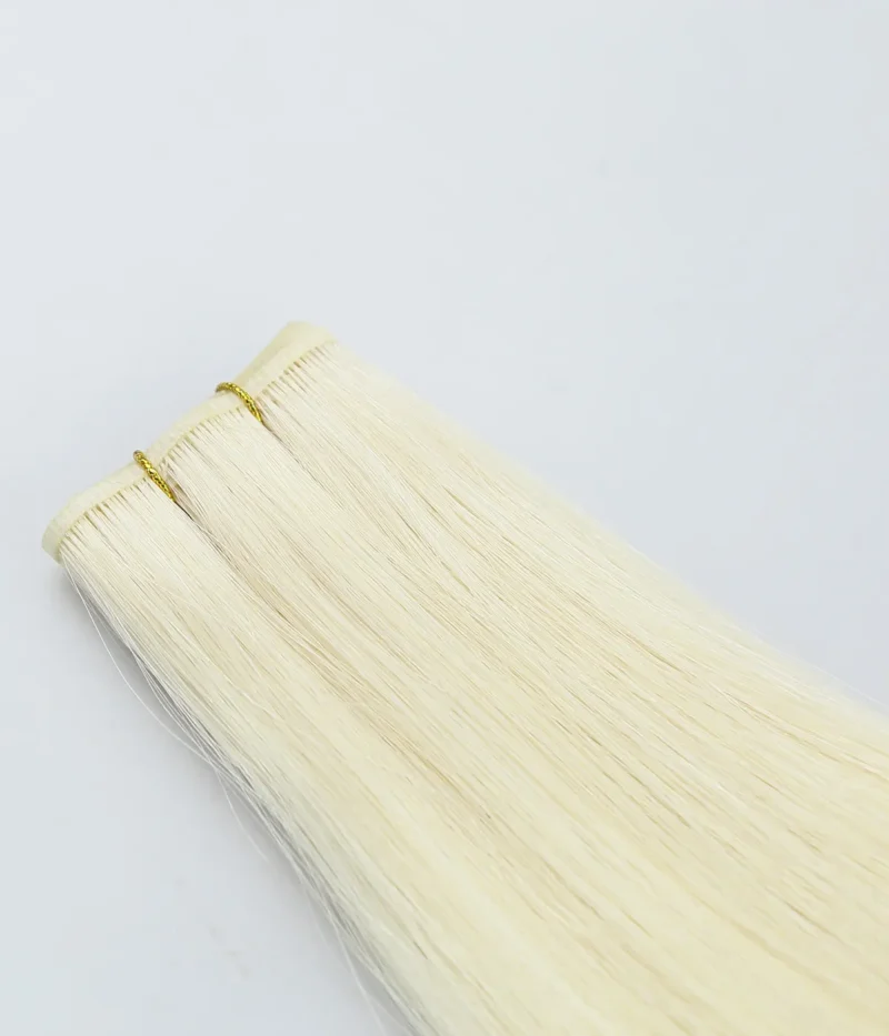 Delux Genius Weft 100% Virgin Remy Human Hair Extensions for Pro 100g - Image 2